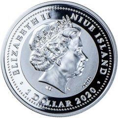 1 Dollar - Elizabeth II Aureus Fortuna