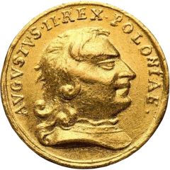 1/2 Ducat - Frederick August I Coronation