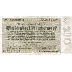 100 Rentenmark Rentenbank