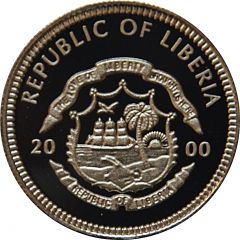 5 Dollars Holy Year 2000 John Paul II