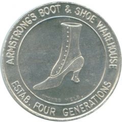 Token - Armstrong Shoe Mart Type 9