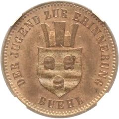 1 Kreuzer - Frederick I Victory over France