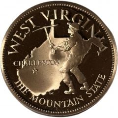 Medal - States of the Union West Virginia