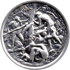 Replica Medal - Cleveland Petrol Ashantee medal 1873-1874