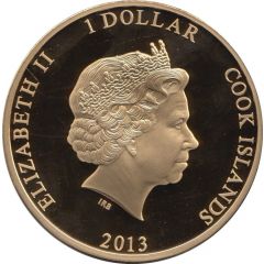 1 Dollar - Elizabeth II The Pyramids of Giza
