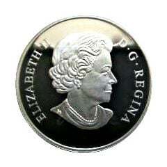 25 Dollars - Elizabeth II Skiing Canada`s Slopes