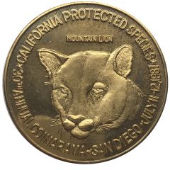 Medal - Inter-Club Numismatic Council 30th Coinarama, Mountain Lion