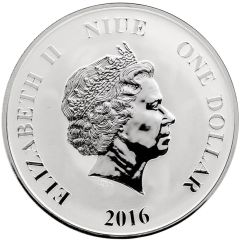 1 Dollar - Elizabeth II Hachiko