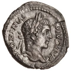 Quinarius - Caracalla COS II, Victory