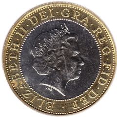 2 Pounds - Elizabeth II 4th portrait, Games in Northern Ireland