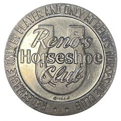 1 Dollar Reno's Horseshoe Club Reno Nevada