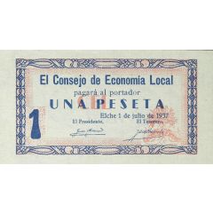 1 Peseta Elche