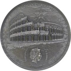 5 Dollars - Elizabeth II Valentinian III