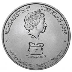 5 Dollars - Elizabeth II Hakula - Sailfish