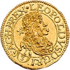 1/3 Ducat - Leopold I Vienna