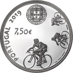 71/2 Euro Sport Heroes - Joaquim Agostinho, Proof issue