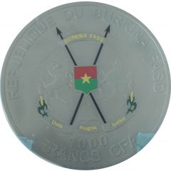 1000 Francs CFA Airship