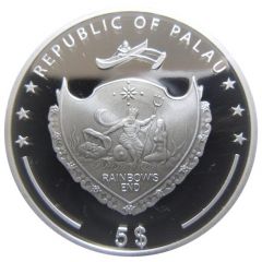5 Dollars Emperor of Japan`s visit to Palau
