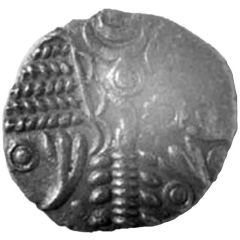 Gold ¼ Stater - Regni Chevron and Bulrush