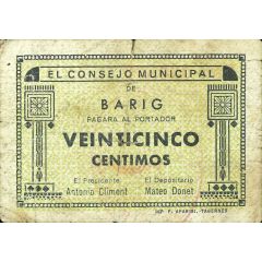 25 Céntimos Bárig