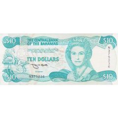 10 Dollars - Elizabeth II Without white border