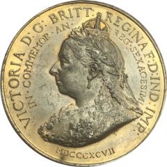 Medal - Victoria Diamond Jubilee by Spink and Son