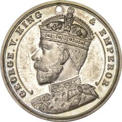 Medal Coronation of King George V