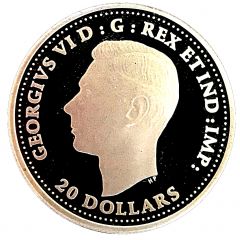 20 Dollars In the name of George VI, Invasion of Sicily