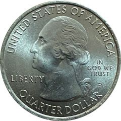 1/4 Dollar `Washington Quarter` Arches National Park, Utah