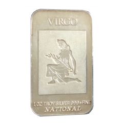 1 Oz Silver - National Mint Virgo - Reverse Variety
