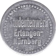 Supermarket Deposit Token - Flaschen Pfand Studentenwerk Erlangen-Nürnberg