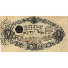 500 Francs - type 1842