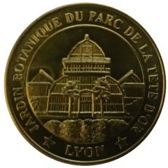 Token - Médailles et Patrimoine Lyon - Jardin botanique du parc de la tête d`or