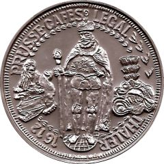 Cafes Legal Thaler Prusse 1612