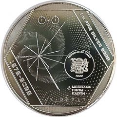 5000 Francs CFA Pioneer Plaque