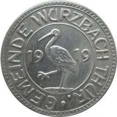 50 Pfennig - Wurzbach in Thüringen
