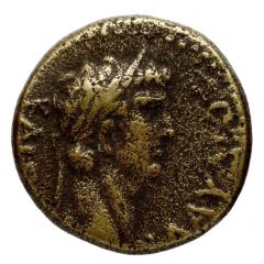 Æ19 - Claudius ΕΠΙ ΜΕΛΙΤΩΝΟϹ ΑϹΚΛΗΠΙΑΔΟΥ ΚΑΔΟΗΝΩΝ