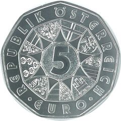 5 Euros Easter coin 2019