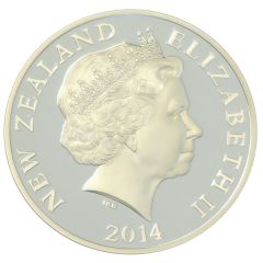 1 Dollar - Elizabeth II 4th Portrait - WWI, Silver Proof