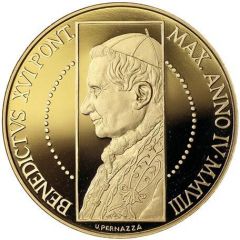 100 Euro - Benedictus XVI Sistine Chapel - Man Creation