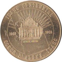 50 Cents - Idaho Centennial Coeur d` Alene, Idaho