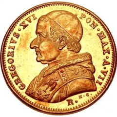 5 Scudi - Gregorio XVI