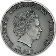 5 Dollars - Elizabeth II Bestiarius