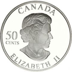 50 Cents - Elizabeth II Easter Lily