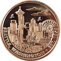 Medal - The Emerald City Seattle, Washington