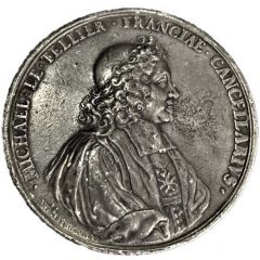 Michel Le Tellier, Chancelier - Médaille par Anton Meybusch