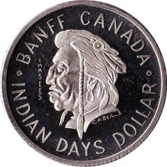 Indian Days Dollar - Banff, Alberta