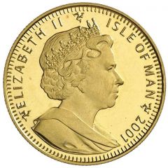 1/10 Crown - Elizabeth II Somali Cat