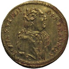 Louis XVI - `Lust Baut Das Land` - Rechenpfennig