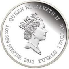 1 Dollar - Elizabeth II Tasmanian Tiger